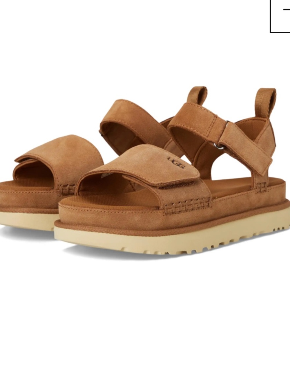 UGG Goldenstar Platform Sandal Sz 8 GUC! - Picture 2 of 11